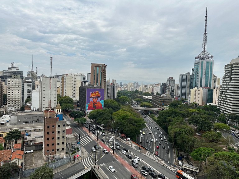 Ap vista panorâmica On Paulista cd 1413